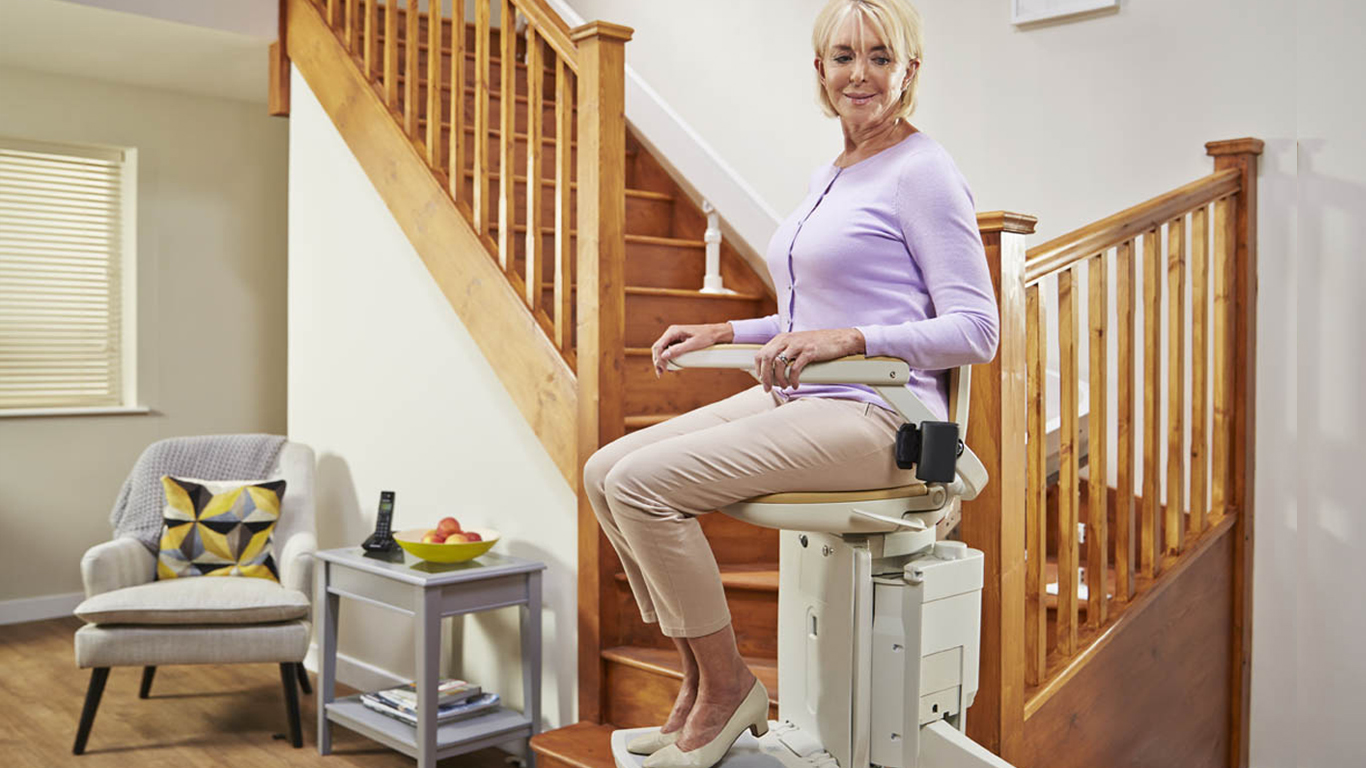 used Curved Stairlift